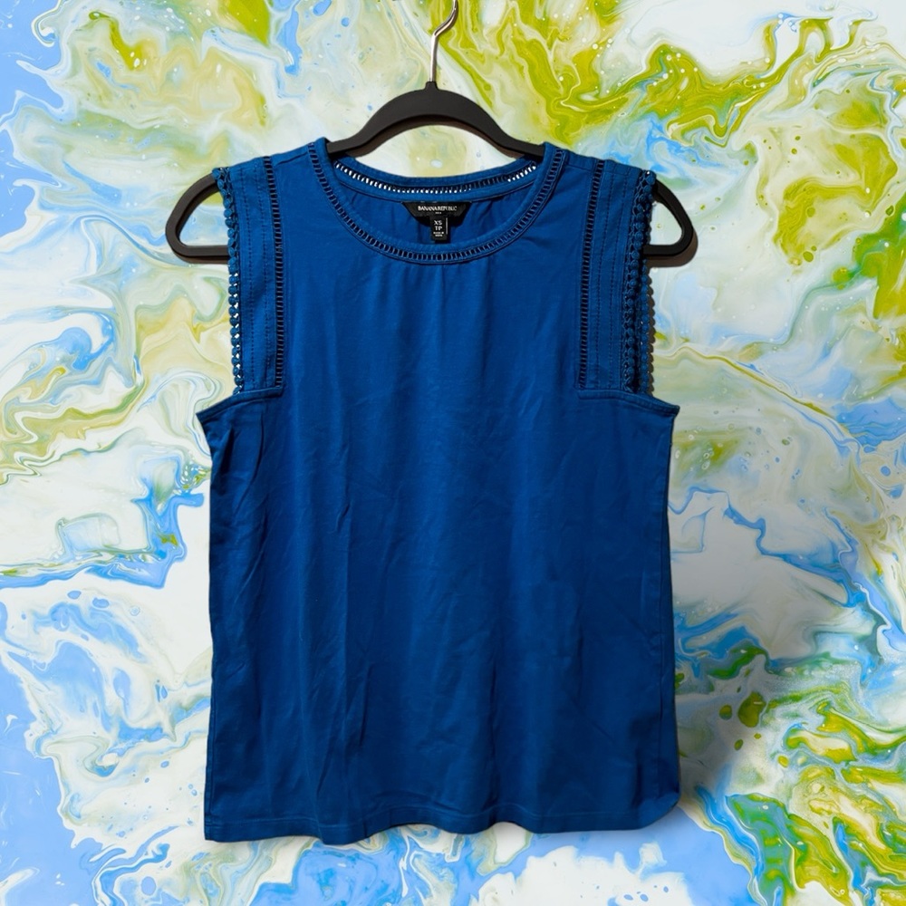 Banana Republic Royal Blue Tank Top sz XS